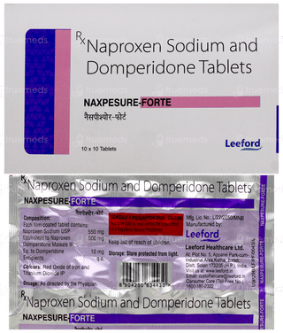 Naxpesure Forte Tablet 10